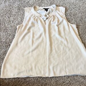 Simply Vera Vera Wang Ivory Sleeveless Top